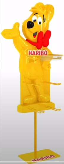 Picture of ESPOSITORE CARAMELLE HARIBO ORSETTO DA TERRA IN METALLO (acquistando 240pz)