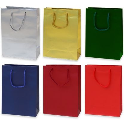 Picture of SACCHETTI SHOPPER DECOR 16x8x19cm 12pz  ASS.B