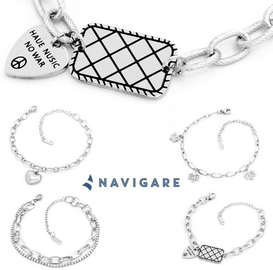 Immagine di BRACCIALE DONNA NAVIGARE 4pz + SCATOLA REGALO (promo senza shopper)