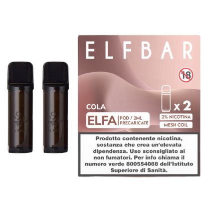 Immagine di ELFBAR ELFA RIC. POD 1x2pz 20mg/ml COLA - PLN010811