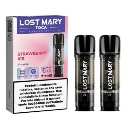 Picture of ELFBAR LOSTMARY TOCA RIC. POD 1x2pz 20mg/ml STRAWBERRY ICE - PLN012185