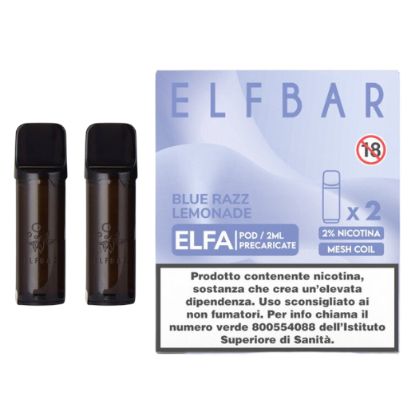 Immagine di ELFBAR ELFA RIC. POD 1x2pz 20mg/ml BLUE RAZZ LEMONADE - PLN010808