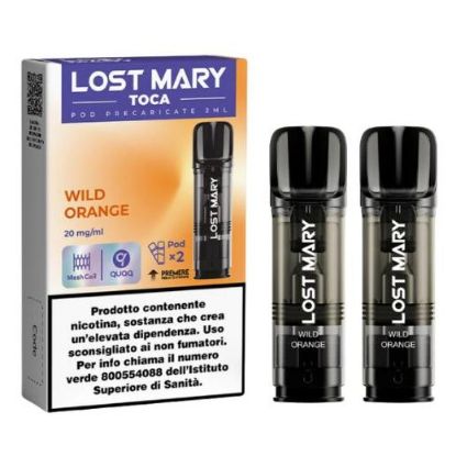 Picture of ELFBAR LOSTMARY TOCA RIC. POD 1x2pz 20mg/ml WILD ORANGE - PLN012189