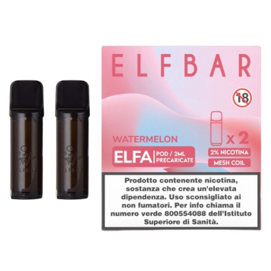Immagine di ELFBAR ELFA RIC. POD 1x2pz 20mg/ml WATERMELON - PLN010812