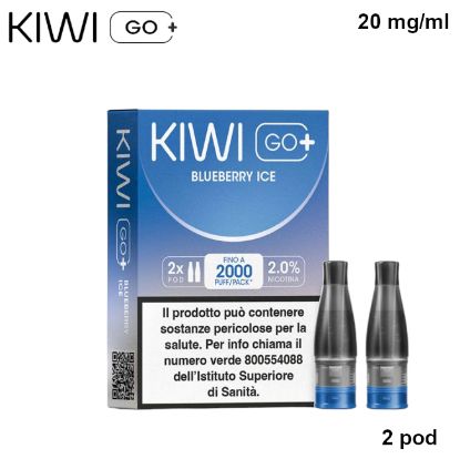 Picture of KIWI GO PLUS POD 1x2pz BLUEBERRY ICE 2ml 20mg/ml - PLN012782