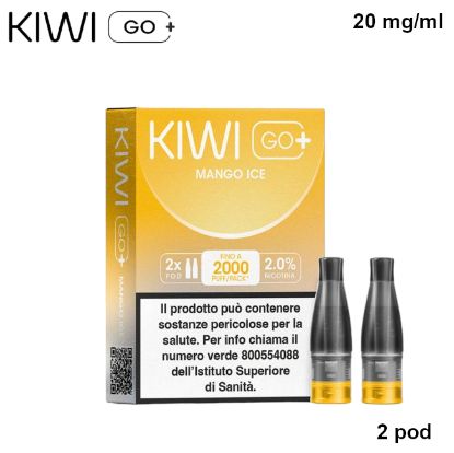 Picture of KIWI GO PLUS POD 1x2pz MANGO ICE 2ml 20mg/ml - PLN012782