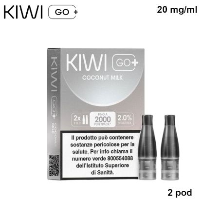 Picture of KIWI GO PLUS POD 1x2pz COCONUT MILK 2ml 20mg/ml - PLN012788