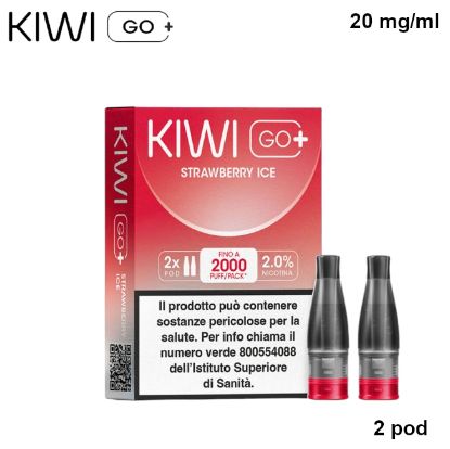 Picture of KIWI GO PLUS POD 1x2pz STRAWBERRY ICE 2ml 20mg/ml - PLN012791