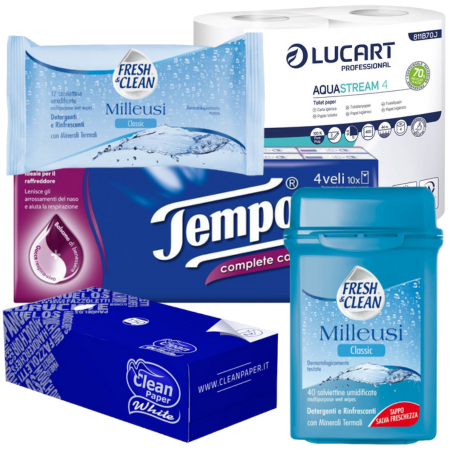 Picture for category FAZZOLETTI  E SALVIETTE