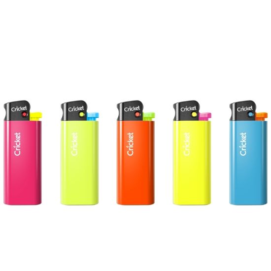 Picture of ACCENDINO CRICKET MINI PIETRINA 50pz FLUO
