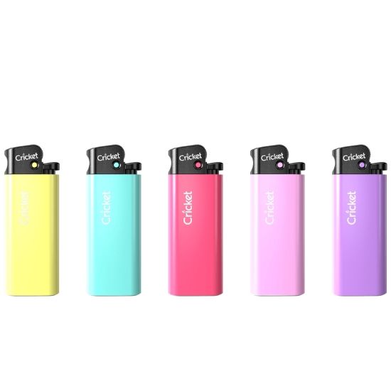 Immagine di ACCENDINO CRICKET MINI PIETRINA 50pz PASTEL