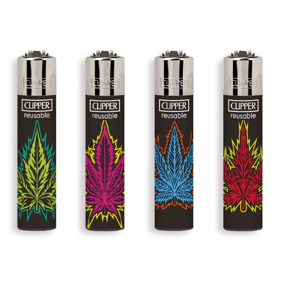 Picture of ACCENDINO CLIPPER MINI PIETRINA 48pz ELECTRIC WEED