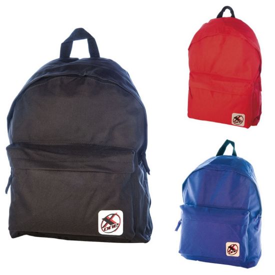 Immagine di BORSA ZAINO SCUOLA X-ONE MONOCOLORE 1pz SINTETICO 41x18x30cm