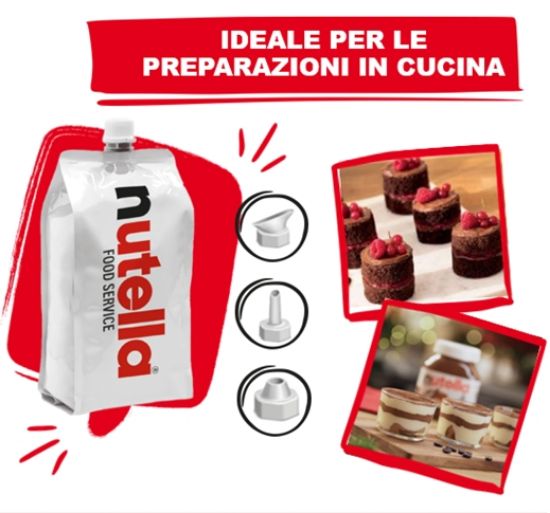 Immagine di FERRERO NUTELLA 6pz x 1kg SACCO
