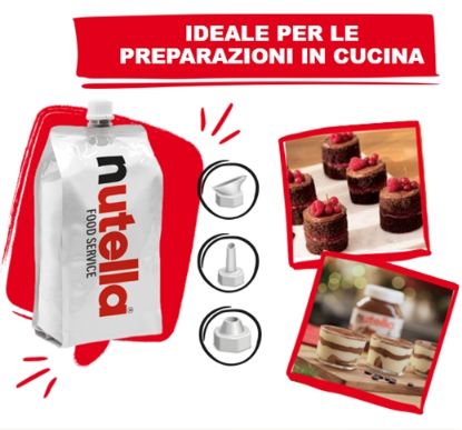 Immagine di FERRERO NUTELLA 6pz x 1kg SACCO