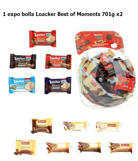 Immagine di LOACKER BEST OF MOMENTS 701gr x2pz