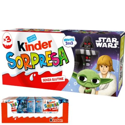 Picture of KINDER SURPRISE EGG T3x32 (96pcs) TRIPACK FERRERO - PR2025