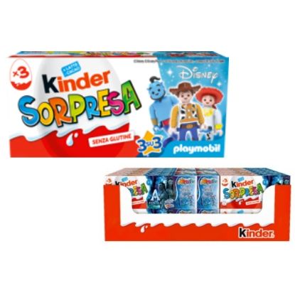 Picture of KINDER SURPRISE EGG T3x32 (96pcs) TRIPACK FERRERO - PR2025