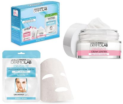 Immagine di COFANETTO DH POCH DERMOLAB IDRAT CR LENIT 50+MASCH TESS C3