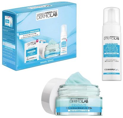 Immagine di COFANETTO DH POCH DERMOLAB IDRAT CR GEL 50+MOUSSE DET 45 C3