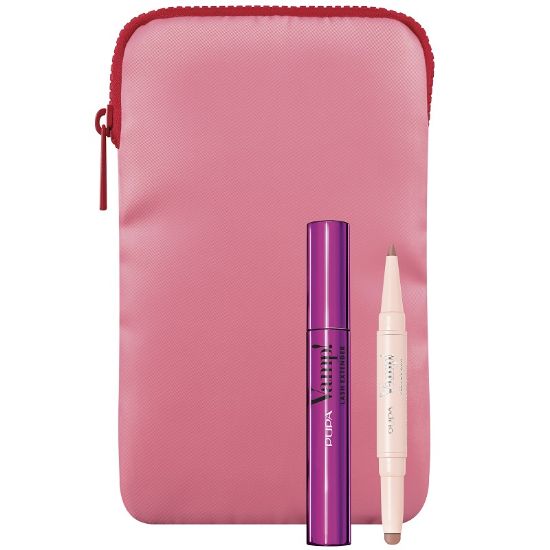 Picture of COFANETTO PUPA POCH MASC VAMP! LASH EXTENDER+MAT&ROS CREAMY