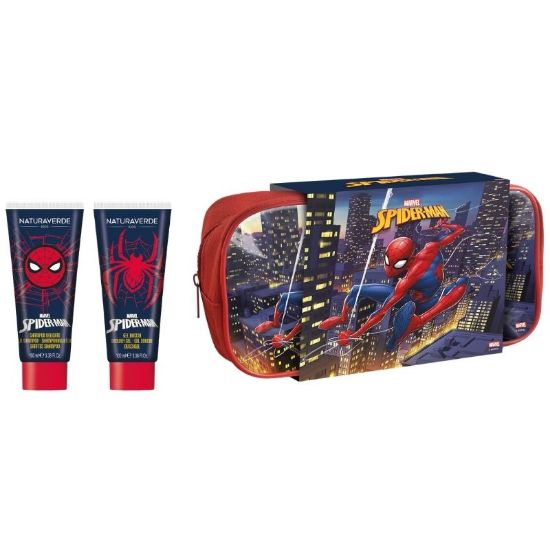 Picture of COFANETTO NAT VERDE  COF KIDS SPIDERMAN DOC100+SH100+BEAUTY