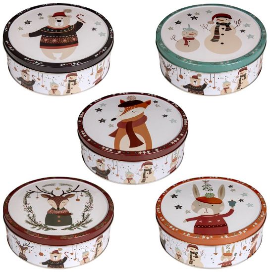 Immagine di BISCOTTI DANESI BURRO 454gr - SCATOLA METALLO NATALE