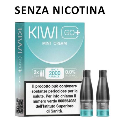 Immagine di KIWI GO PLUS POD 1x2pz MINT CREAM 2ml 0mg/ml - PL0014384 SENZA NICOTINA