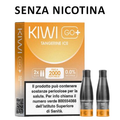 Immagine di KIWI GO PLUS POD 1x2pz TANGERINE ICE 2ml 0mg/ml - PL0014386 SENZA NICOTINA