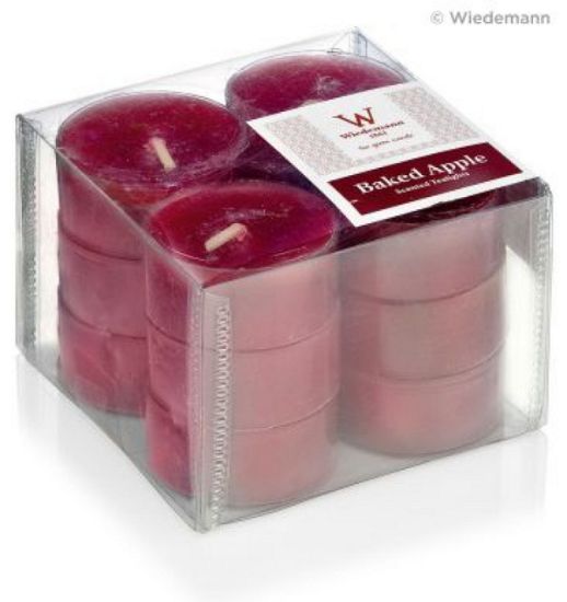 Picture of CANDELA T-LIGHT 12pz D3,7 PROFUMATI MELA CANNELLA