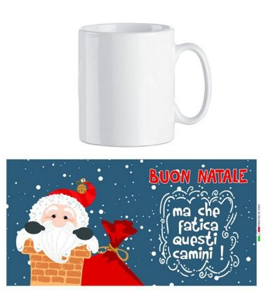 Immagine di TAZZA MUG XMAS D8H9,5cm  CON SCATOLA
