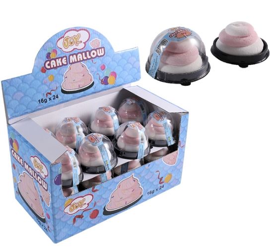 Picture of JOY CAKE MALLOW 24pz 16gr - JOYGUM