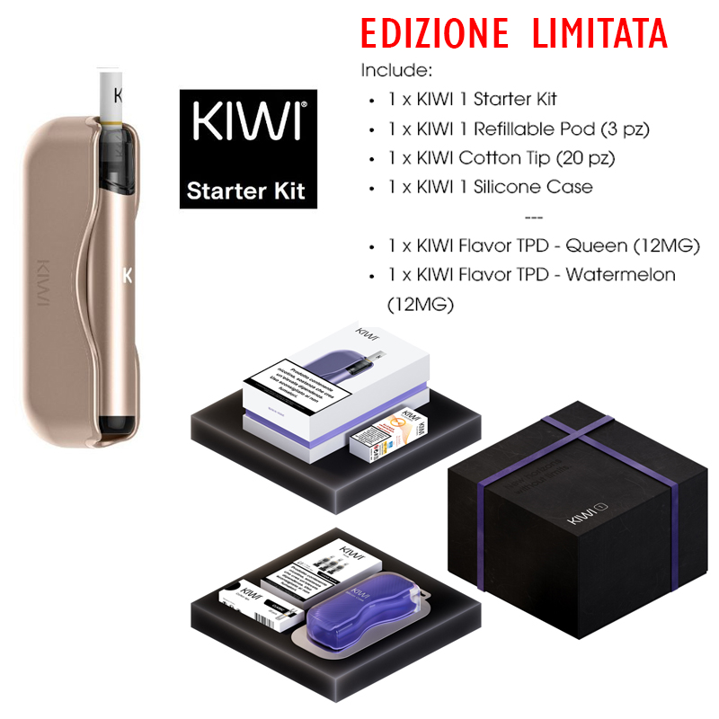 sigaretta elettronica kiwi 1 KIWI 1 Starter Kit