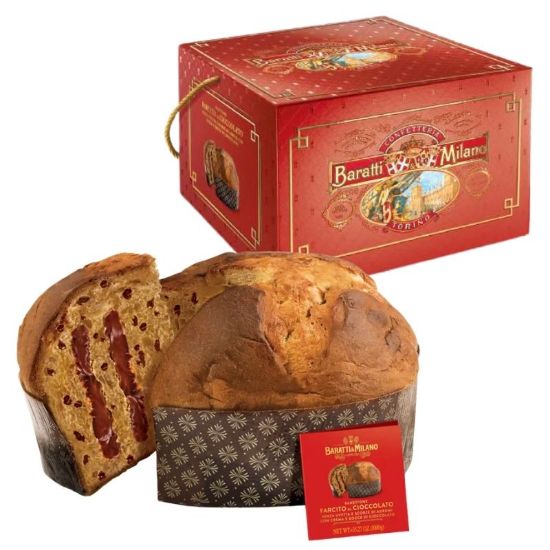 Immagine di BARATTI&MILANO PANETTONE DOPPIO CIOCCOLATO 1000gr 1pz SENZA UVETTA E SENZA CANDITI - PR2026
