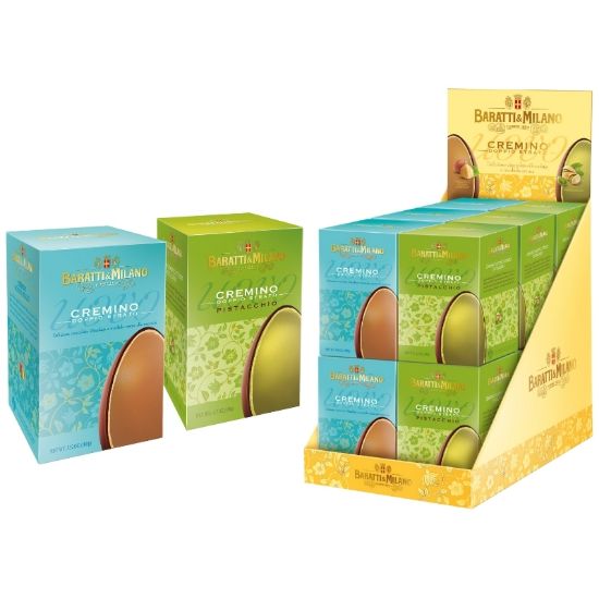 Immagine di BARATTI&MILANO EXPO UOVO 12pz 100gr CLASSICO E PISTACCHIO
