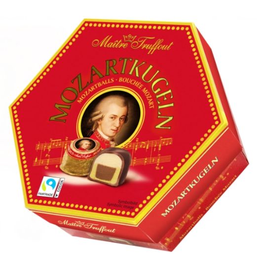 Picture of CIOCCOLATINI SCATOLA REGALO 300gr PALLINE DI MOZART