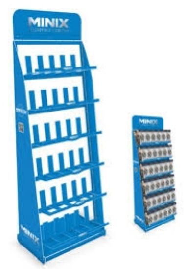 Picture of ESPOSITORE MINIX FIGURINES DA TERRA 60posti - VUOTO