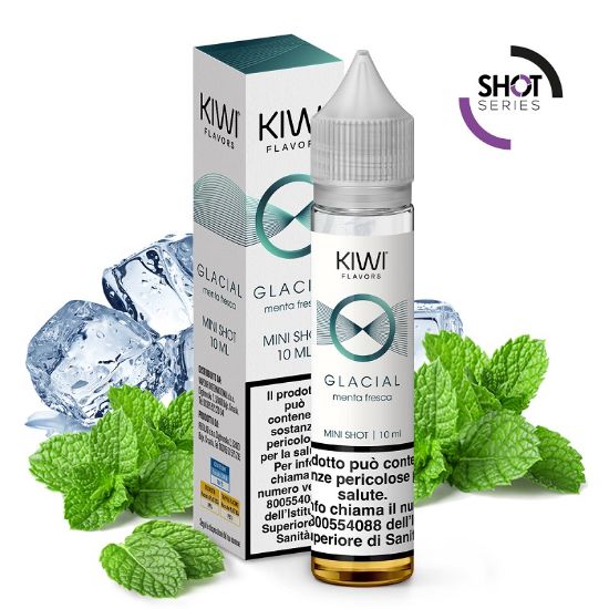 Picture of KIWI AROMA PLA MINI SHOT - GLACIAL - KIWI VAPOR - 10ml PLA001193
