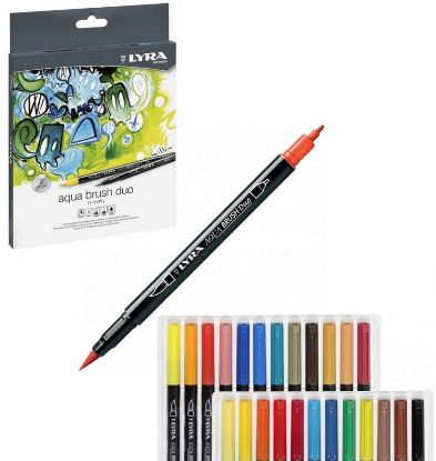 Picture of PENNARELLI AQUA BRUSH DUO 24 COLORI ACQUERELLABILI