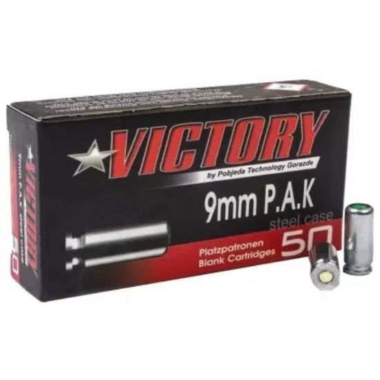 Picture of CARTUCCE VICTORY CALIBRO 9mm per PISTOLA A SALVE 1x50pz DEFENCE SYSTEM