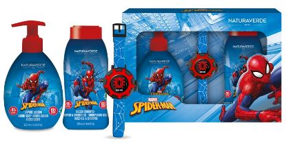Picture of COFANETTO NAT VERDE  COF KIDS SPIDERMAN DOC250+SL250+OROLOG