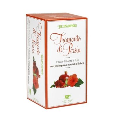Picture of REGINADIFIORI TISANE SCATOLA 15pz 3gr. TRAMONTO DI PERSIA