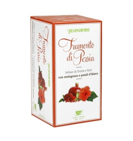 Picture of REGINADIFIORI TISANE SCATOLA 15pz 3gr. TRAMONTO DI PERSIA