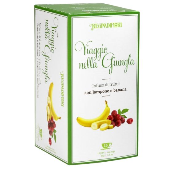 Immagine di REGINADIFIORI TISANE SCATOLA 15pz 3gr. VIAGGIO NELLA GIUNGLA