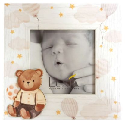 Picture of CORNICE 10X10cm STAMPA E APPLICAZIONE ORSACCHIOTTO