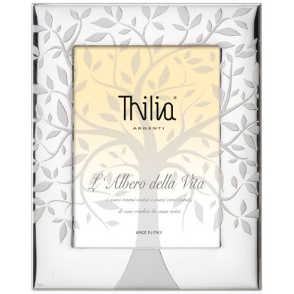 Picture of CORNICE 10X15cm ALBERO   VITA SPUTT. ARGENTO