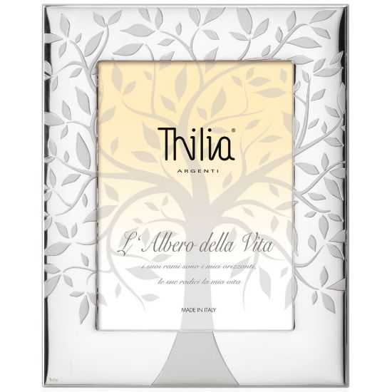 Picture of CORNICE 10X15cm ALBERO   VITA SPUTT. ARGENTO