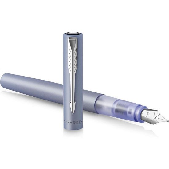 Picture of PENNA STILO PARKER VECTOR XL SILVER BLUE M V.27,50