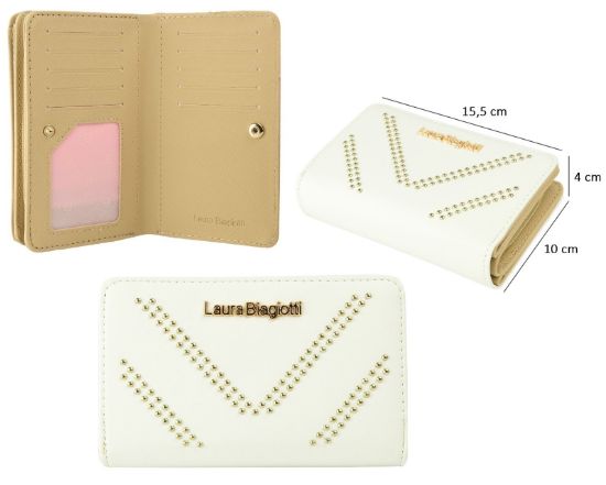 Picture of PORTAFOGLIO DONNA BIAGIOTTI BIANCO 1pz - SINTETICO