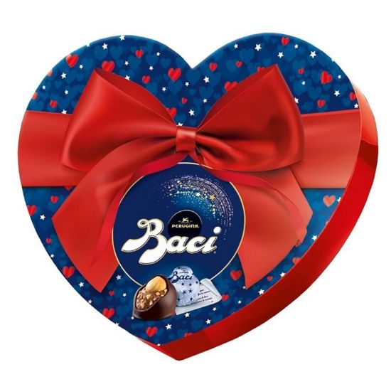 Immagine di BACI PERUGINA CUORE LATTA 6pz 50gr PICCOLO SAN VALENTINO